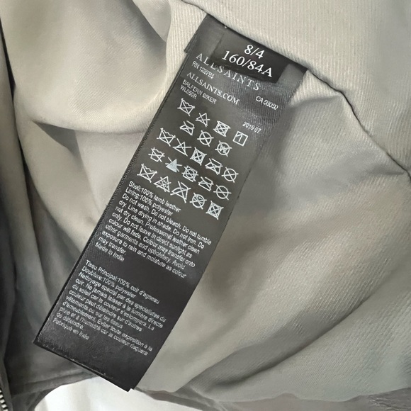 All Saints leather jacket - Picture 6 of 11